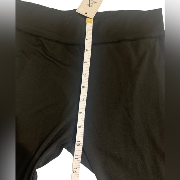 NWT Black Crisscross Mesh Leggings-Size L/XL - Picture 11 of 15